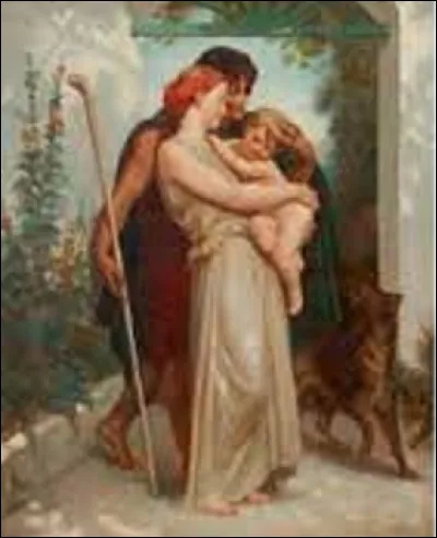 Parmi ces trois académiciens, lequel a réalisé, en 1861, ce tableau nommé ''Pastorale antique : Le départ du berger'' ?