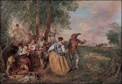 Vers 1717, quel rococo a exécuté ce tableau nommé ''Les Bergers'' ?