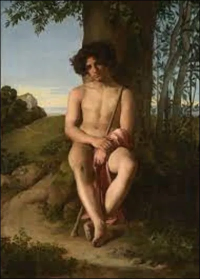 De ces trois néo-classicisme lequel a réalisé, en 1834, ce tableau intitulé ''Jeune berger assis'' ?