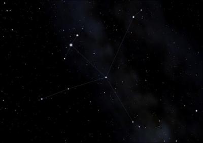 Quel est le nom de la constellation ci-dessous ?