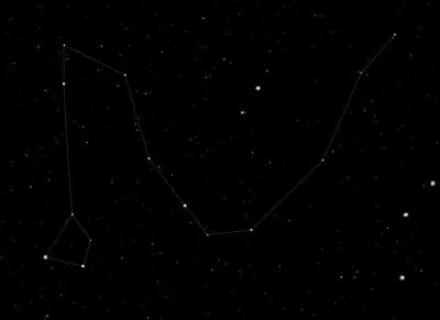 Quel est le nom de la constellation ci-dessous ?
