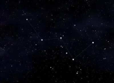 Quel est le nom de la constellation ci-dessous ?