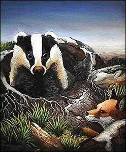 Lequel squatte le terrier de l'autre ?