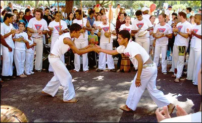 Maintenant que le voile est levé quant à la capoeira, par quoi celle-ci est-elle obligatoirement accompagnée ?