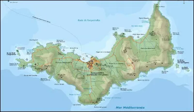 Quelle est cette île en P, la plus grande des 3 îles d'Hyères, parc naturel depuis 2012 ?