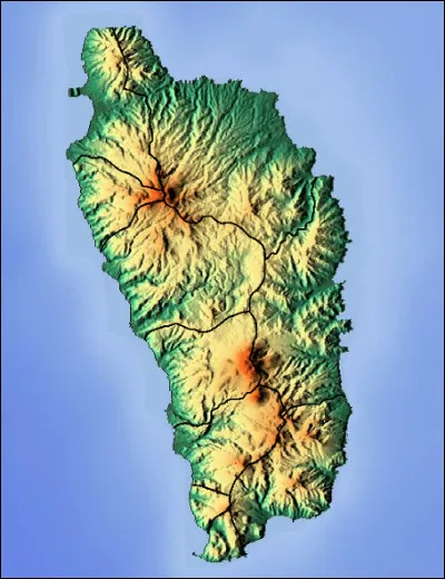 Quelle est cette île en D, pays insulaire de l'archipel des caraïbes ?