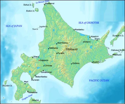 Quelle est cette île japonaise en H, située dans le nord du Japon près de la Sibérie ?