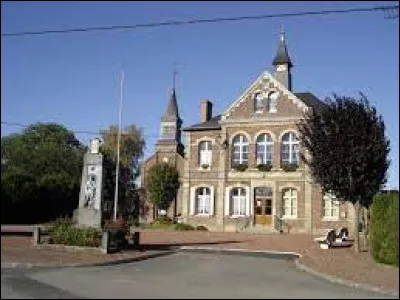 Village de l'arrondissement de Vervins, La Vallée-Mulâtre se situe dans l'ex région ...