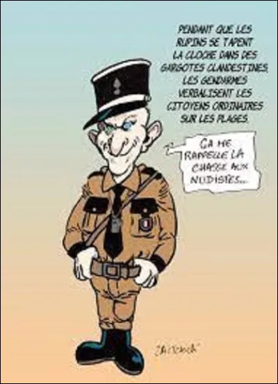 Dans la série ''Le Gendarme de Saint-Tropez'', dans quel film Jean Lefebvre n'apparaît-il pas ?