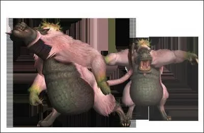 Pelagus  la fourrure rose qui se dplace en petit groupe :