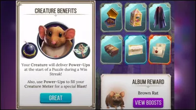 Qui a eu un rat comme animal de compagnie ?