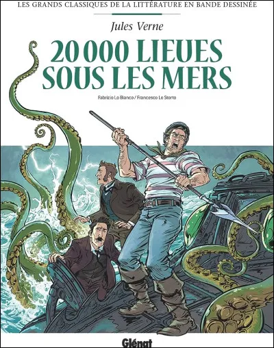 Qui est l'auteur de "Vingt mille lieues sous les mers", paru en 1869 ?