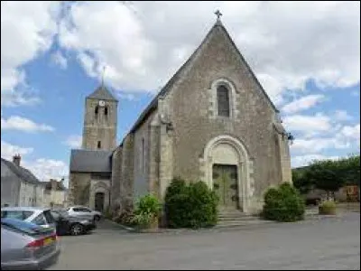 Vous avez sur cette image l'église Saint-Martin-de-Vertou, à Cré-sur-Loir. Ancienne commune de l'arrondissement de La Flèche, autrefois nommée seulement Cré, elle se situe dans le département ...