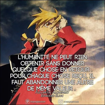 Dernière question ! (Enfin !)
Pour toi quest-ce qui représenterait le mieux tes valeurs ?