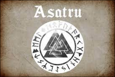 De quelle région du monde la religion Ásatrú est-elle originaire ?