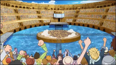 Quel est le surnom de Luffy durant le colisée à DressRosa ?