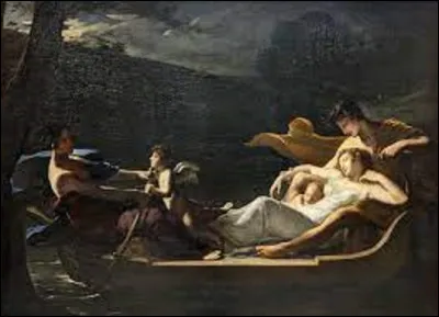 Réalisée vers 1819, quel néo-classiciste, a peint cette toile nommée ''Le Rêve du bonheur'', en collaboration avec le peintre Pierre-Paul Prud'hon ?
