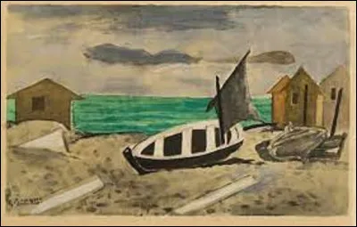 Quel cubiste a peint cette toile exécutée en 1959, nommée ''Barques de pêche'' ?