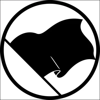 Noir, c'est la couleur du drapeau des anarchistes traditionnels.
