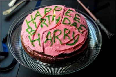 Quel est le jour danniversaire de Harry ?