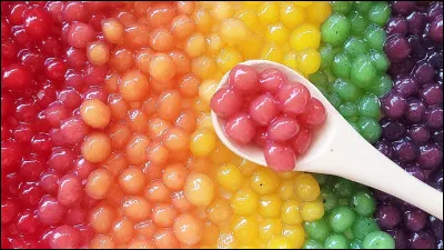 Préfères-tu les perles de tapioca ou les perles de fruits ?