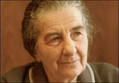 De quel pays ''Golda Meir'' surnommée également ''la Dame de fer'' fut-elle Première ministre ?