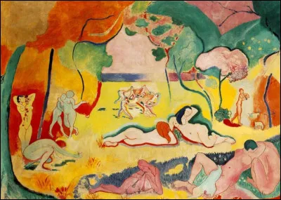 Qui a peint ce tableau intitulé ''La Joie de vivre'' ?