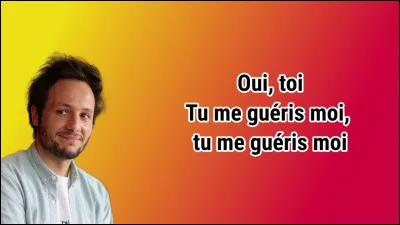 Avec qui partage-t-il la chanson "Tu me guéris" ?