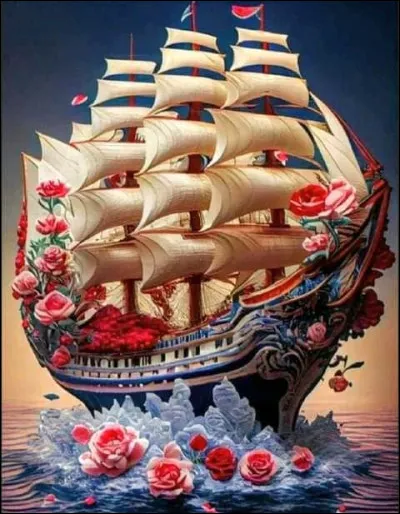 Qui chantait "Quand je pense à la vieille anglaise qu'on appelait le "Queen Mary", échouée si loin des falaises, sur un quai de Californie..." ?