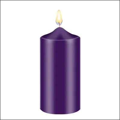 Quelle est la couleur de cette bougie ?