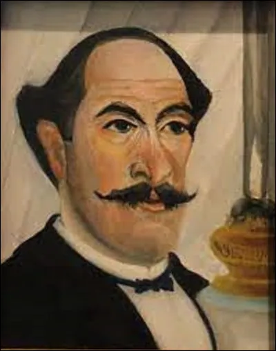 Quel naïf a fait ici son autoportrait dans la toile nommée ''Portrait de l'artiste à la lampe'', entre 1902 et 1903 ?