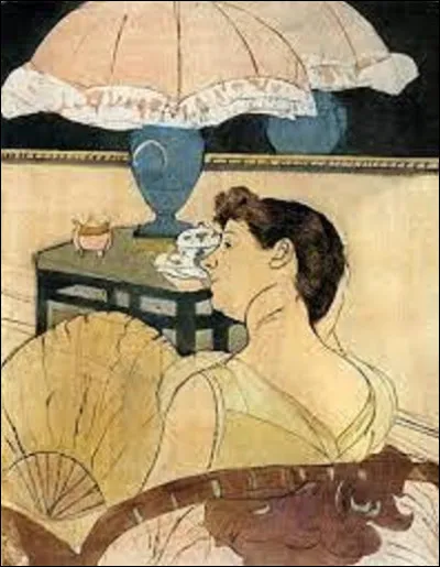 En 1891, quelle impressionniste a réalisé cette toile intitulée ''La Lampe'' ?