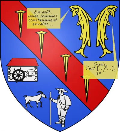 Il n'est pas faux de dire que ce blason est très "peuplé", n'est-ce pas ?
