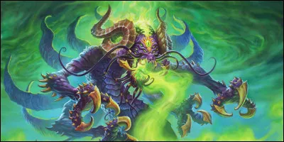 Il est l'un des dieux très anciens. Il fut tué par les Titans, mais ses restes corrompus et ses influences subsistent. Ses sept manifestations, les "Sha", perdurent en Pandarie. Son influence corrompue est l'une des causes principales des conflits sur le continent. Qui est-il ?