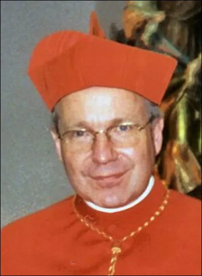 Que porte le cardinal Christoph Schönborn sur sa tête ?