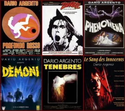 Quel groupe Italien  souvent fait des musiques de giallos et de films d'horreurs, notamment pour Dario Argento ?