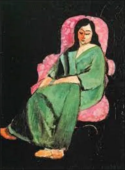 Et on termine ce quiz en cherchant un fauviste. Lequel a réalisé, en 1916, ce tableau nommé ''Lorette dans une robe verte sur un fond noir'' ?