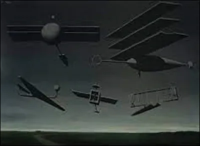 Quel surréaliste a exécuté ce tableau nommé ''Le Drapeau noir'', en 1937 ?