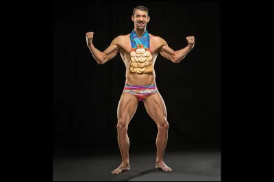 Quelle est la particularité du nageur professionnel Michaël Phelps ?