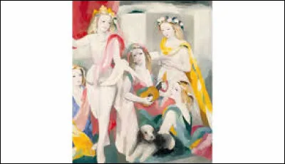 Quel artiste a réalisé cette toile "La Répétition" ?