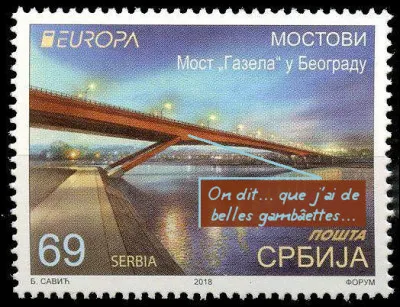 "Voyez comme cette arche gracieuse et légère telle [...quoi donc ?] lance sa jambe soyeuse, dévoilant ses... Tuuuuuut ! " (censuré !). Retrouvez le nom de ce pont, suggéré entre crochet !