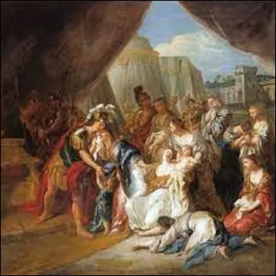 En 1715, quel artiste a exécuté cette toile nommée ''Coriolan devant Rome'' ?