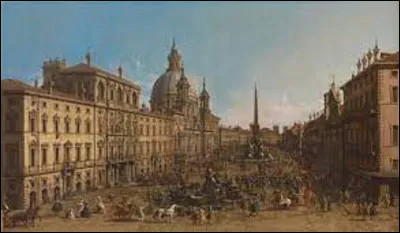 ''Piazza Navona'' est un tableau peint entre 1750 et 1751. Quel est l'auteur de cette toile ?