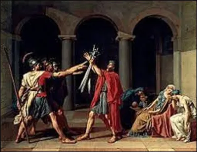 De ces trois néoclassiques, lequel a réalisé cette toile nommée ''Le Serment des Horaces'', en 1785 ?