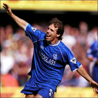 Comment s'appelle ce joueur italien de grande classe, qui a contribué à poser les bases du Chelsea moderne, bien avant l'arrivée de Mourinho ?