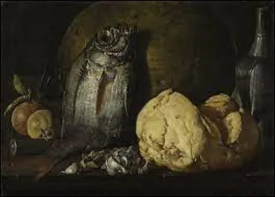 Quel rococo a réalisé cette peinture intitulée ''Nature morte au poisson, pain et bouilloire'', en 1772 ?