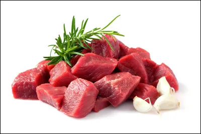 Ces morceaux de viande sont dits "rouges".