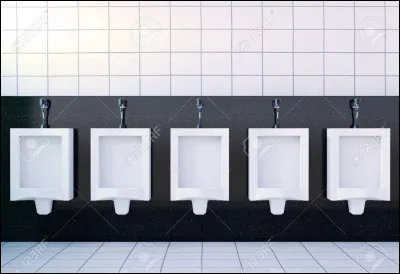 S'il y avait une personne à l'urinoir de gauche où te mettrais-tu ?