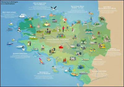 Combien y a-t-il de départements en Bretagne ?