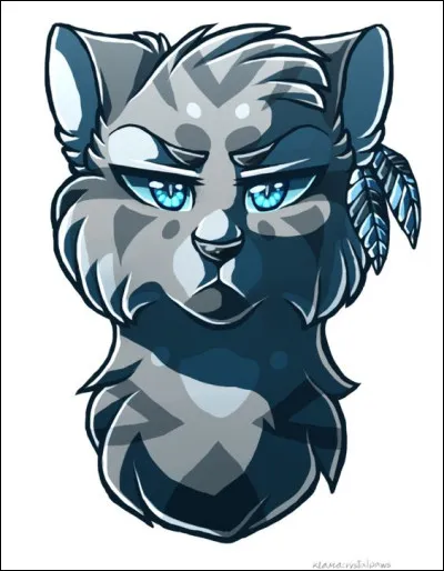 Je suis le fils de Feuille de Lune et aussi le mentor de Coeur d'Aulne, qui suis-je ?